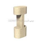 بولارد راهبند بتنی : مدل گیو ۲ کد محصول BO1009