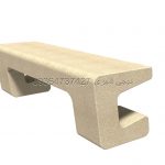 نیمکت بتنی : مدل یلدا کد محصول BE1002