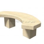نیمکت بتنی : مدل آنا کد محصول BE1050