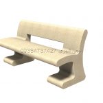 نیمکت بتنی : مدل درسا ۲ کد محصول BE1032-B
