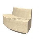 نیمکت بتنی : مدل آروین ۲ کد محصول BE1046-B