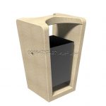 سطل زباله بتنی : مدل تارا کد محصول RB1020