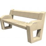نیمکت بتنی : مدل آبتین کد محصول BE1028-B