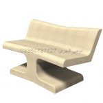 نیمکت بتنی : مدل هما کد محصول BE1050-B