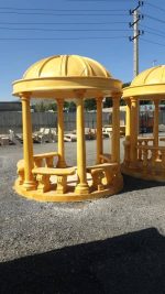 آلاچیق بتنی مدل تاج 3