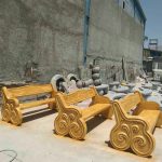 نیمکت بتنی مدل آفتاب