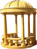 آلاچیق بتنی مدل تاج 3