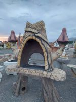 باربیکیو بتنی مدل آتش 1