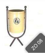 سطل زباله فلزی مدل zo08