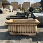 گلدان بتنی