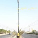 پایه چراغ فلزی مدل