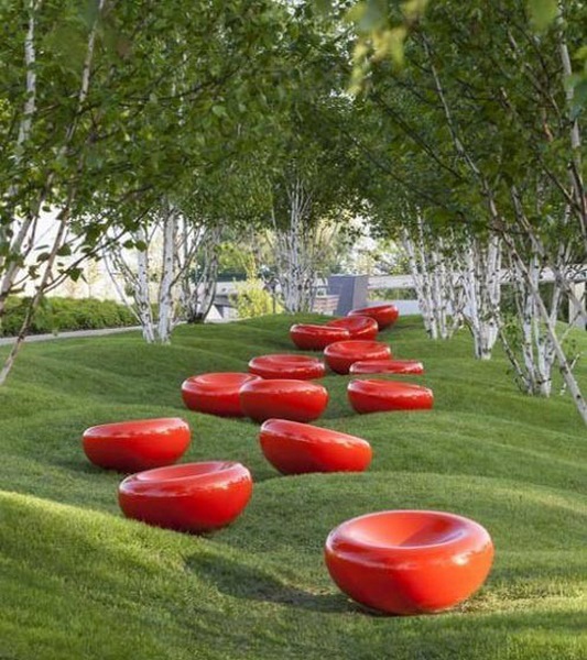 انواع مبلمان شهری خلاقانه