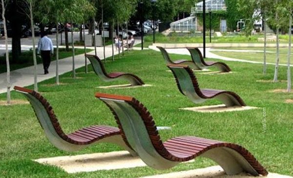 تعریف و ویژگی های مبلمان شهری مدرن