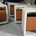 سطل زباله بتنی کد szb02