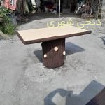 میز تنه درختی کدnd004