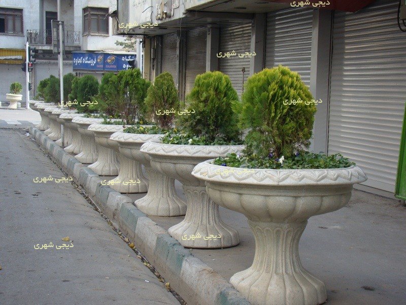 گلدان فایبرگلاس کد gfg10 گلدان فایبرگلاس کد gfg10