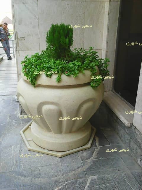 گلدان فایبرگلاس کد gfg49 گلدان فایبرگلاس کد gfg49