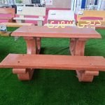 میز و صندلی بتنی کد msb0070