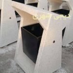 سطل زباله بتنی